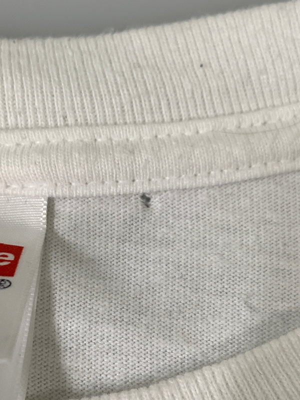 【中古品】【メンズ】 SUPREME シュプリーム SUPUREME FLASH TEE シュプリーム フラッシュティー 半袖 Tシャツ ショートスリーブ 149-260830-hu-25-min サイズ：M カラー：ホワイト 万代Net店