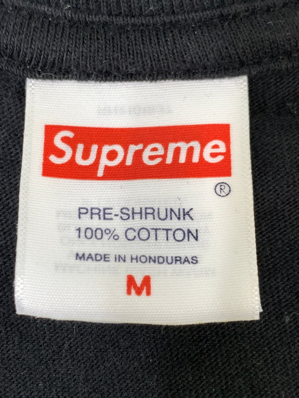 【中古品】【メンズ】 SUPREME シュプリーム FLASH TEE フラッシュティー 半袖 Tシャツ ショートスリーブ 149-260830-hu-24-min サイズ：M カラー：ブラック 万代Net店