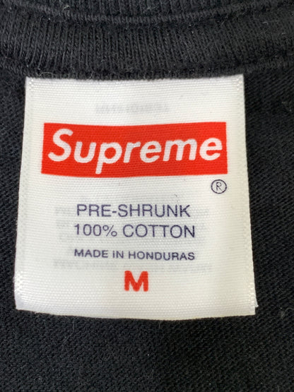 【中古品】【メンズ】 SUPREME シュプリーム FLASH TEE フラッシュティー 半袖 Tシャツ ショートスリーブ 149-260830-hu-24-min サイズ：M カラー：ブラック 万代Net店