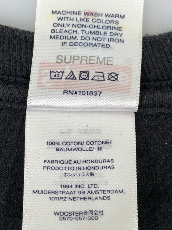 【中古品】【メンズ】 SUPREME シュプリーム SUPREME HARDCORE TEE シュプリーム ハードコア ティー 半袖 Tシャツ ショートスリーブ 149-260830-hu-26-min サイズ：M カラー：ブラック 万代Net店