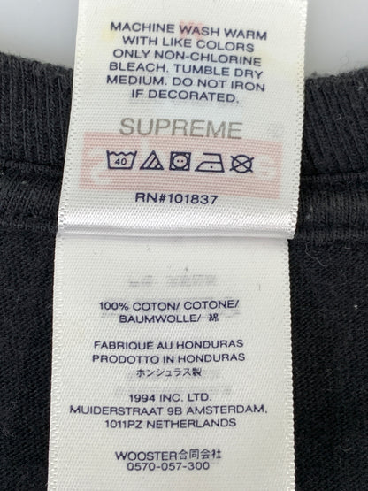 【中古品】【メンズ】 SUPREME シュプリーム SUPREME HARDCORE TEE シュプリーム ハードコア ティー 半袖 Tシャツ ショートスリーブ 149-260830-hu-26-min サイズ：M カラー：ブラック 万代Net店