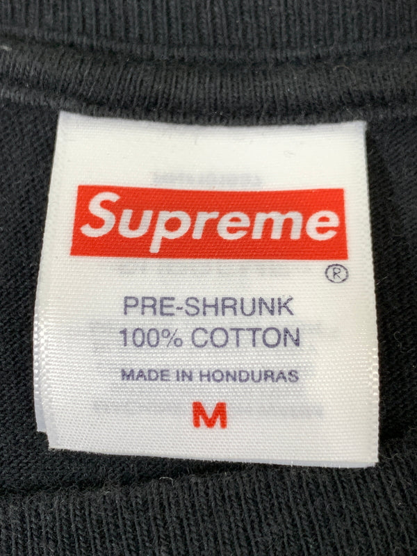【中古品】【メンズ】 SUPREME シュプリーム DUST TEE BLACK ダスト ティー ブラック 半袖 Tシャツ ショートスリーブ 149-260830-hu-30-min サイズ：M カラー：ブラック 万代Net店