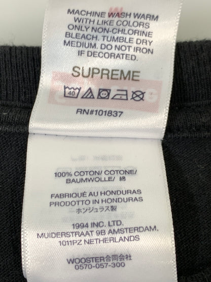 【中古品】【メンズ】 SUPREME シュプリーム DUST TEE BLACK ダスト ティー ブラック 半袖 Tシャツ ショートスリーブ 149-260830-hu-30-min サイズ：M カラー：ブラック 万代Net店