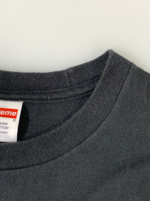 【中古品】【メンズ】 SUPREME シュプリーム DUST TEE BLACK ダスト ティー ブラック 半袖 Tシャツ ショートスリーブ 149-260830-hu-30-min サイズ：M カラー：ブラック 万代Net店