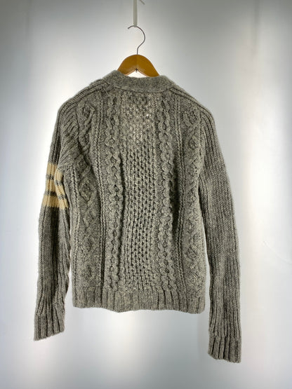 【中古品】【メンズ】 HR MARKET ハリウッドランチマーケット COWICHAN　KNIT CARDIGAN カウチン ニット カーディガン トップス 145-260830-hu-39-min サイズ：S カラー：グレー系 万代Net店
