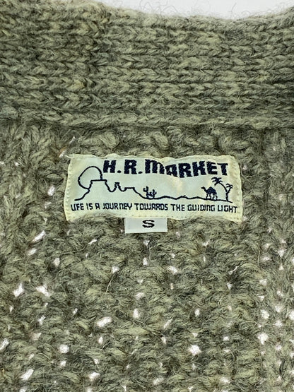 【中古品】【メンズ】 HR MARKET ハリウッドランチマーケット COWICHAN　KNIT CARDIGAN カウチン ニット カーディガン トップス 145-260830-hu-39-min サイズ：S カラー：グレー系 万代Net店