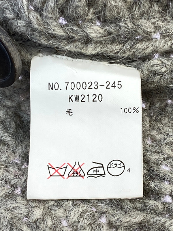 【中古品】【メンズ】 HR MARKET ハリウッドランチマーケット COWICHAN　KNIT CARDIGAN カウチン ニット カーディガン トップス 145-260830-hu-39-min サイズ：S カラー：グレー系 万代Net店