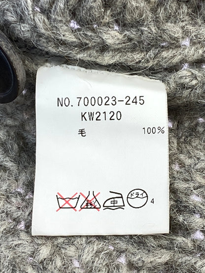 【中古品】【メンズ】 HR MARKET ハリウッドランチマーケット COWICHAN　KNIT CARDIGAN カウチン ニット カーディガン トップス 145-260830-hu-39-min サイズ：S カラー：グレー系 万代Net店
