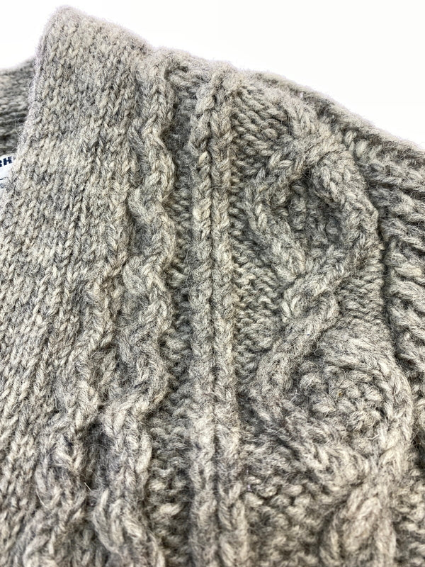 【中古品】【メンズ】 HR MARKET ハリウッドランチマーケット COWICHAN　KNIT CARDIGAN カウチン ニット カーディガン トップス 145-260830-hu-39-min サイズ：S カラー：グレー系 万代Net店