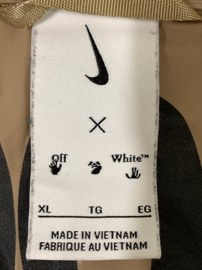 【現状渡し品】【メンズ】 NIKE×OFF-WHITE ナイキ オフホワイト 22AW AS M NRG OFF-WHITE TRACKSUIT エナジー オフホワイト トラックスーツ DN1705-247 上着 アウター 142-260830-hu-27-min サイズ：XL カラー：ベージュ 万代Net店