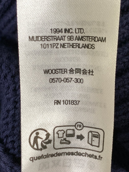 【中古品】【メンズ】 SUPREME シュプリーム 24SS OLD ENGLISH SWEATER オールド イングリッシュ セーター ニット 149-260830-hu-22-min サイズ：XXL カラー：ネイビー 万代Net店