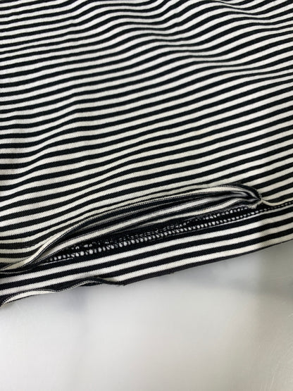 【中古品】【メンズ】 SUPREME シュプリーム BORDER POCKET TEE ボーダーポケット ティー Tシャツ 半袖 ショートスリーブ 149-260830-hu-23-min サイズ：M カラー：ホワイト/ブラック（ボーダー） 万代Net店