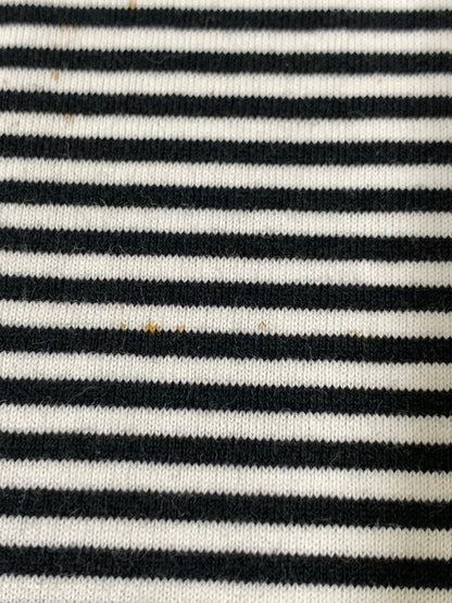 【中古品】【メンズ】 SUPREME シュプリーム BORDER POCKET TEE ボーダーポケット ティー Tシャツ 半袖 ショートスリーブ 149-260830-hu-23-min サイズ：M カラー：ホワイト/ブラック（ボーダー） 万代Net店