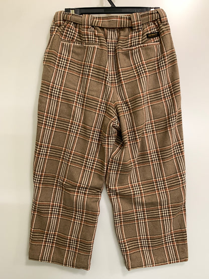 【中古品】【メンズ】 TIGHTBOOTH タイトブース PLAID FLANNEL BAGGY SLACKS プレイド フランネル バギー スラックス FW21-B02 ボトムス パンツ 153-260830-hu-15-min サイズ：M カラー：ブラウン系（チェック柄） 万代Net店