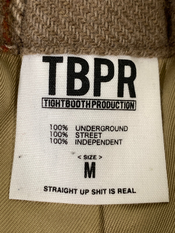 【中古品】【メンズ】 TIGHTBOOTH タイトブース PLAID FLANNEL BAGGY SLACKS プレイド フランネル バギー スラックス FW21-B02 ボトムス パンツ 153-260830-hu-15-min サイズ：M カラー：ブラウン系（チェック柄） 万代Net店