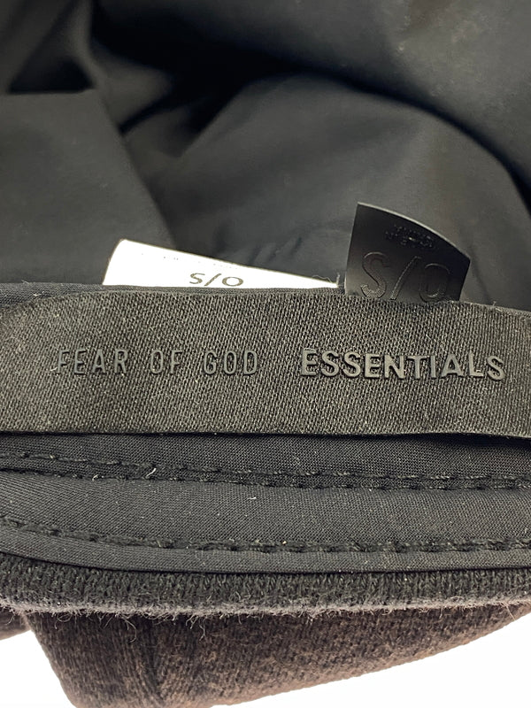 【中古品】【メンズ】 FEAR OF GOD フィア オブ ゴッド ESSENTIALS CAP エッセンシャルズ キャップ 帽子 185-260903-hu-09-min サイズ：O/S カラー：ブラック 万代Net店