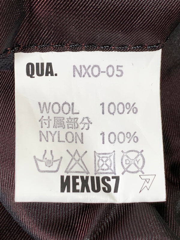 【中古品】【メンズ】 NEXUSVII. ネクサスセブン Pコート ピーコート NXO-05 上着 アウター 140-260830-hu-28-min サイズ：M カラー：ブラック 万代Net店