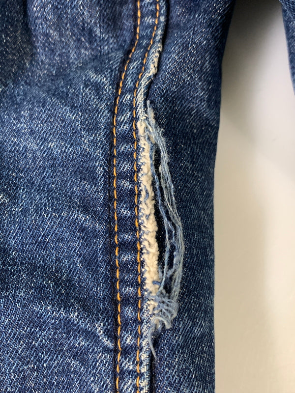 【中古品】【メンズ】 LEVI'S リーバイス 60S 3RD-4TH移行期 均等V BLANKET DENIM JACKET 60年代 ブランケット デニム ジャケット アウター 上着 ヴィンテージ 146-260830-hu-04-min サイズ：不明 下記参照 カラー：ブルーインディゴ 万代Net店