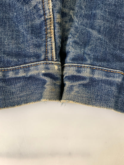 【中古品】【メンズ】 LEVI'S リーバイス 60S 3RD-4TH移行期 均等V BLANKET DENIM JACKET 60年代 ブランケット デニム ジャケット アウター 上着 ヴィンテージ 146-260830-hu-04-min サイズ：不明 下記参照 カラー：ブルーインディゴ 万代Net店