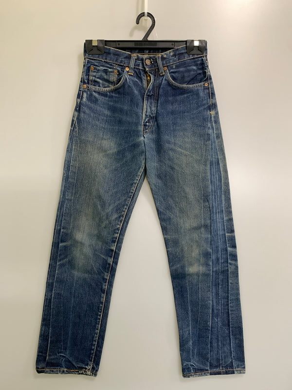 【中古品】【メンズ】 LEVI'S リーバイス 60S ギャラ無し紙パッチ BOYS DENIM PANTS 60年代 ボーイズ デニム パンツ 554ZXX ボトムス 157-260830-hu-09-min サイズ：W27L30 カラー：ブルーインディゴ 万代Net店