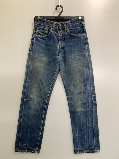 【中古品】【メンズ】 LEVI'S リーバイス 60S ギャラ無し紙パッチ BOYS DENIM PANTS 60年代 ボーイズ デニム パンツ 554ZXX ボトムス 157-260830-hu-09-min サイズ：W27L30 カラー：ブルーインディゴ 万代Net店