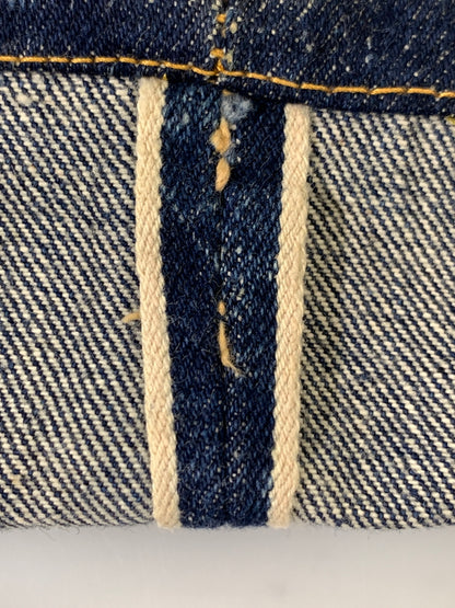 【中古品】【メンズ】 LEVI'S リーバイス 60S ギャラ無し紙パッチ BOYS DENIM PANTS 60年代 ボーイズ デニム パンツ 554ZXX ボトムス 157-260830-hu-09-min サイズ：W27L30 カラー：ブルーインディゴ 万代Net店
