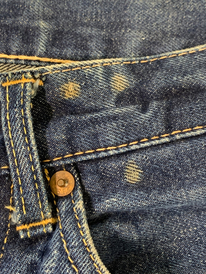 【中古品】【メンズ】 LEVI'S リーバイス 60S ギャラ無し紙パッチ BOYS DENIM PANTS 60年代 ボーイズ デニム パンツ 554ZXX ボトムス 157-260830-hu-09-min サイズ：W27L30 カラー：ブルーインディゴ 万代Net店