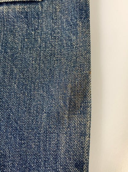 【中古品】【メンズ】 LEVI'S リーバイス 60S ギャラ無し紙パッチ BOYS DENIM PANTS 60年代 ボーイズ デニム パンツ 554ZXX ボトムス 157-260830-hu-09-min サイズ：W27L30 カラー：ブルーインディゴ 万代Net店