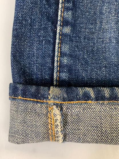 【中古品】【メンズ】 LEVI'S リーバイス 60S ギャラ無し紙パッチ BOYS DENIM PANTS 60年代 ボーイズ デニム パンツ 554ZXX ボトムス 157-260830-hu-09-min サイズ：W27L30 カラー：ブルーインディゴ 万代Net店