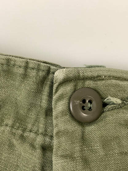 【中古品】【メンズ】 U.S.ARMY US アーミー 60S BAKER PANTS 60年代 ベイカーパンツ OG107 ボトムス 157-260830-hu-10-min サイズ：34×29 カラー：オリーブグリーン 万代Net店