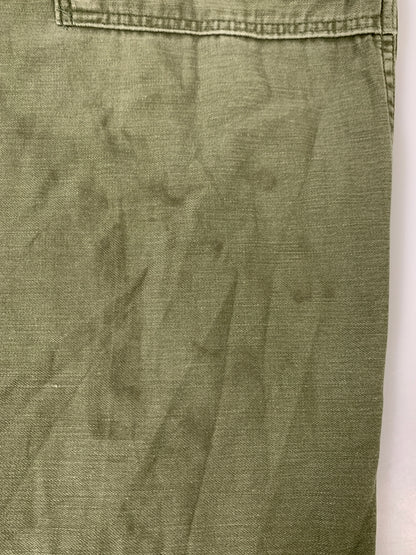 【中古品】【メンズ】 U.S.ARMY US アーミー 60S BAKER PANTS 60年代 ベイカーパンツ OG107 ボトムス 157-260830-hu-10-min サイズ：34×29 カラー：オリーブグリーン 万代Net店