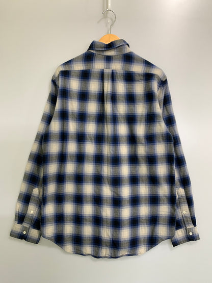 【中古品】【メンズ】 RALPH LAUREN ラルフローレン OMBRE CHECH L S SHIRT オンブレ チェック ロングスリーブ シャツ 長袖 チェック シャツ 147-260830-hu-19-min サイズ：L カラー：ブルー/ブラック/ホワイト（チェック） 万代Net店