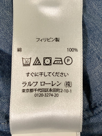 【中古品】【メンズ】 RALPH LAUREN ラルフローレン OMBRE CHECH L S SHIRT オンブレ チェック ロングスリーブ シャツ 長袖 チェック シャツ 147-260830-hu-19-min サイズ：L カラー：ブルー/ブラック/ホワイト（チェック） 万代Net店