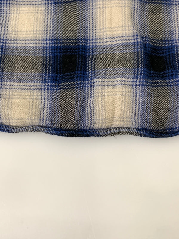 【中古品】【メンズ】 RALPH LAUREN ラルフローレン OMBRE CHECH L S SHIRT オンブレ チェック ロングスリーブ シャツ 長袖 チェック シャツ 147-260830-hu-19-min サイズ：L カラー：ブルー/ブラック/ホワイト（チェック） 万代Net店