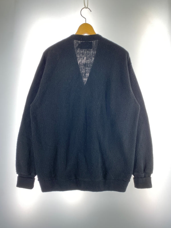 【中古品】【メンズ】 PAR FOUR パーフォー 90S ACRYLIC CARDIGAN アクリルカーディガン ニット 長袖 146-260910-ta-01-min サイズ：XL カラー：ブラック 万代Net店
