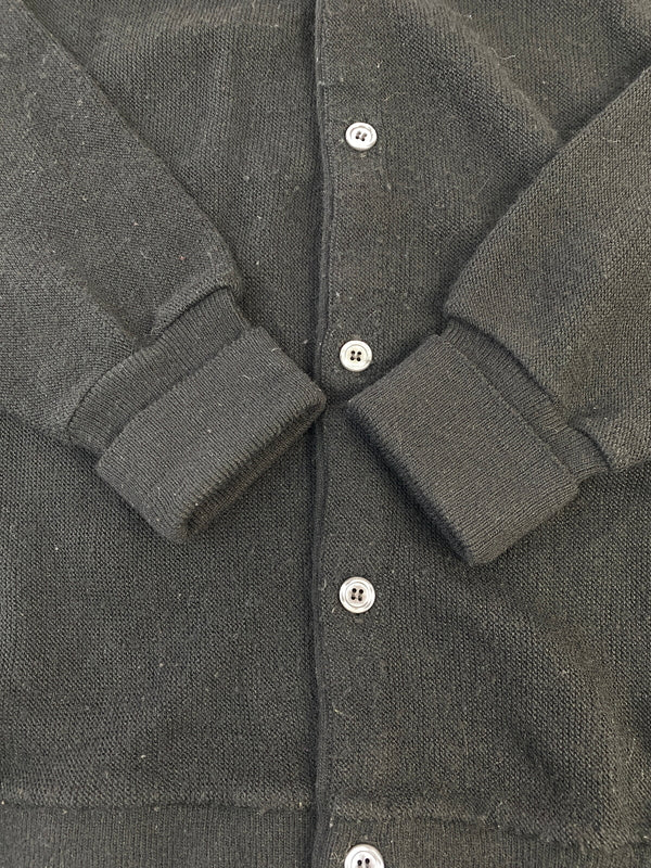 【中古品】【メンズ】 PAR FOUR パーフォー 90S ACRYLIC CARDIGAN アクリルカーディガン ニット 長袖 146-260910-ta-01-min サイズ：XL カラー：ブラック 万代Net店