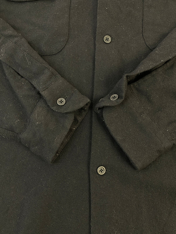 【中古品】【メンズ】 PENDLETON ペンドルトン BOARD SHIRT AA022-20042-R ボードシャツ 開襟シャツ オープンカラー 長袖シャツ 146-260910-ta-06-min サイズ：L カラー：ブラック 万代Net店