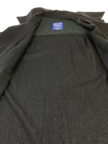 【中古品】【メンズ】 PENDLETON ペンドルトン BOARD SHIRT AA022-20042-R ボードシャツ 開襟シャツ オープンカラー 長袖シャツ 146-260910-ta-06-min サイズ：L カラー：ブラック 万代Net店