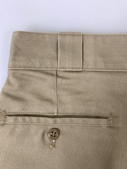【中古品】【メンズ】 DICKIES ディッキーズ 80-90S 874 WORK PANTS 80年代 90年代 ワークパンツ ヴィンテージ ボトムス 157-260830-hu-12-min サイズ：30×32 カラー：ベージュ 万代Net店