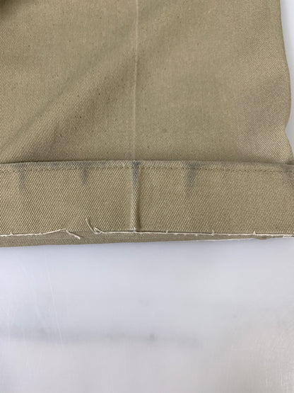 【中古品】【メンズ】 DICKIES ディッキーズ 80-90S 874 WORK PANTS 80年代 90年代 ワークパンツ ヴィンテージ ボトムス 157-260830-hu-12-min サイズ：30×32 カラー：ベージュ 万代Net店