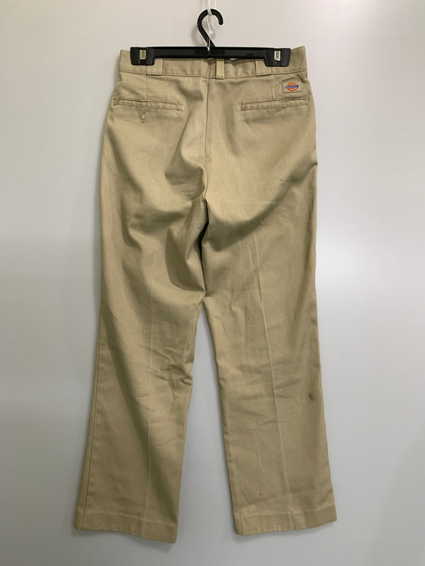 【中古品】【メンズ】 DICKIES ディッキーズ 80-90S 874 WORK PANTS 80年代 90年代 ワークパンツ ヴィンテージ ボトムス 157-260830-hu-12-min サイズ：30×32 カラー：ベージュ 万代Net店
