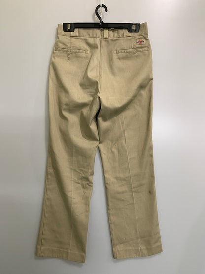 【中古品】【メンズ】 DICKIES ディッキーズ 80-90S 874 WORK PANTS 80年代 90年代 ワークパンツ ヴィンテージ ボトムス 157-260830-hu-12-min サイズ：30×32 カラー：ベージュ 万代Net店