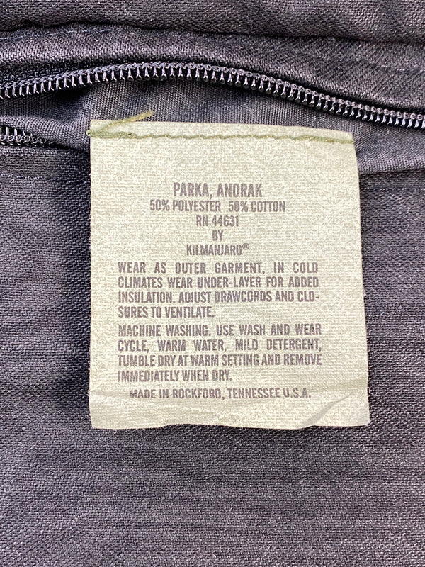 【中古品】【メンズ】 U.S.ARMY ユーエスアーミー ANORAK PARKA アノラックパーカー ジャケット マウンテンパーカー 146-260910-ta-09-min サイズ：XXL カラー：ブラック 万代Net店