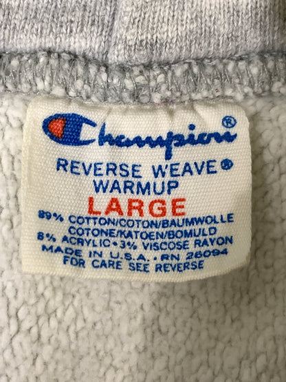 【中古品】【メンズ】 CHAMPION チャンピオン 80S REVERSE WEAVE HOODIE 80年代 リバースウィーブ フーディー ヴィンテージ パーカー 146-260830-hu-03-min サイズ：L カラー：ライトグレー 万代Net店