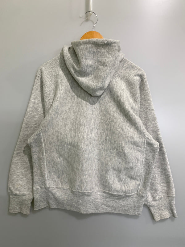 【中古品】【メンズ】 CHAMPION チャンピオン 80S U.S.NAVY REVERSE WEAVE HALF ZIP HOODIE 80年代 USネイビー リバース ウィーブ ハーフ ジップ フーディ 146-260830-hu-01-min サイズ：M カラー：グレー 万代Net店