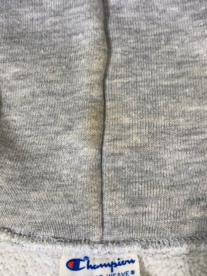 【中古品】【メンズ】 CHAMPION チャンピオン 80S U.S.NAVY REVERSE WEAVE HALF ZIP HOODIE 80年代 USネイビー リバース ウィーブ ハーフ ジップ フーディ 146-260830-hu-01-min サイズ：M カラー：グレー 万代Net店