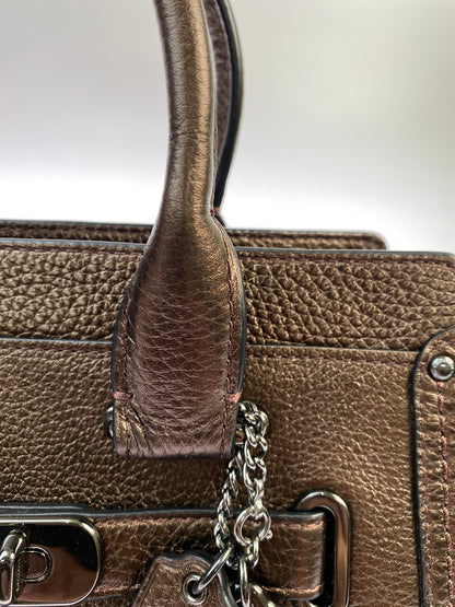 【中古品】【レディース】 COACH コーチ 2WAY BAG G1680 2ウェイ バッグ ショルダーバッグ トートバッグ カバン 180-260907-yn-10-min カラー：ブラウン系 万代Net店