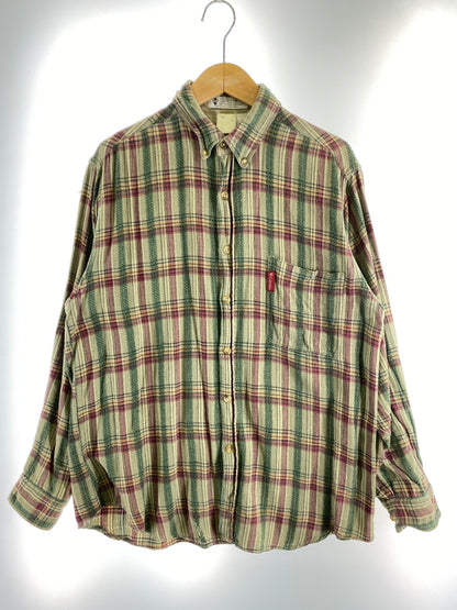 【現状渡し品】【メンズ】 COLUMBIA コロンビア 90S LS CHECK SHIRT 90年代 ロングスリーブ チェック シャツ 長袖 シャツ ヴィンテージ 144-260922-hu-16-min サイズ：表記消えの為不明 カラー：グリーン/レッド（チェック） 万代Net店