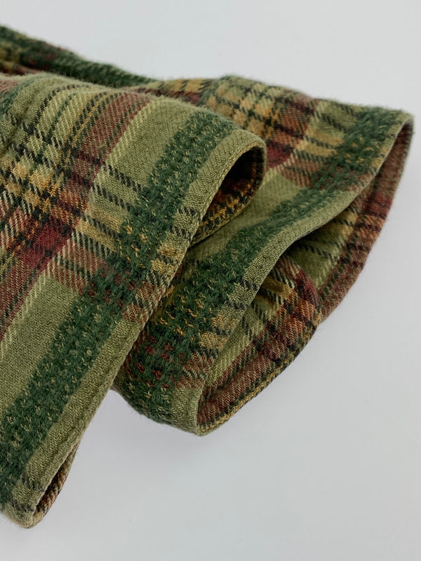 【現状渡し品】【メンズ】 COLUMBIA コロンビア 90S LS CHECK SHIRT 90年代 ロングスリーブ チェック シャツ 長袖 シャツ ヴィンテージ 144-260922-hu-16-min サイズ：表記消えの為不明 カラー：グリーン/レッド（チェック） 万代Net店