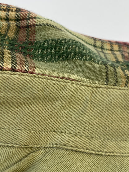 【現状渡し品】【メンズ】 COLUMBIA コロンビア 90S LS CHECK SHIRT 90年代 ロングスリーブ チェック シャツ 長袖 シャツ ヴィンテージ 144-260922-hu-16-min サイズ：表記消えの為不明 カラー：グリーン/レッド（チェック） 万代Net店